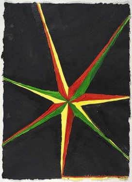 CHRIS MARTIN Seven Pointed Star (Black) (Basel)