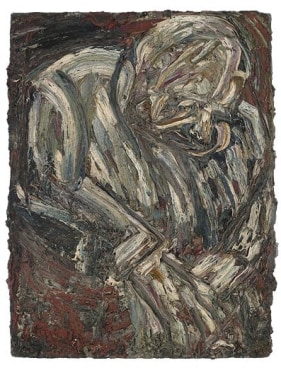 LEON KOSSOFF Father Seated in Armchair no. 2