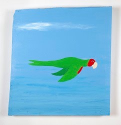 CHRIS JOHANSON Parrot painting #5