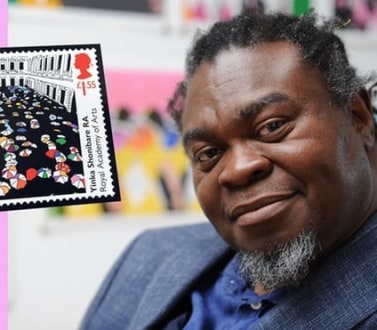 Yinka Shonibare MBE releases UK stamp to commemorate the 250th anniversary of the Royal Academy of Art