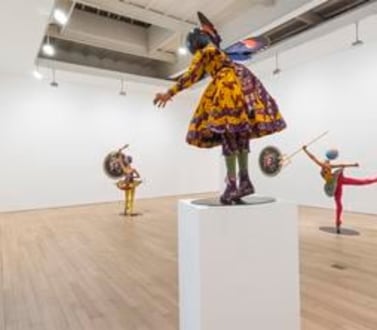Breakfast viewing and curatorial discussion of Yinka Shonibare, MBE: Rage of the Ballet Gods