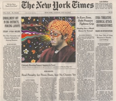 Fred Tomaselli at Columbus College of Art and Design