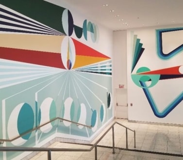picture of abstract murals