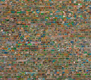 Elias Sime at the Akita Senshu Museum of Art