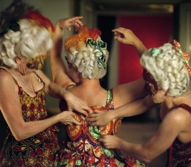 Image of Yinka Shonibare's "A Masked Ball'