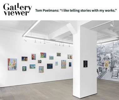 Tom Poelmans: “I like telling stories with my works.”
