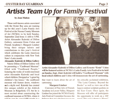 Artists Team Up For Family Festival