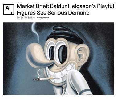 Market Brief: Baldur Helgason’s Playful Figures See Serious Demand