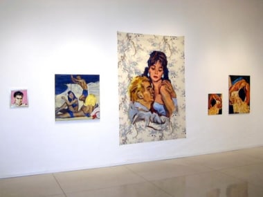 80s Paintings, 2008, installation view. Metro Pictures, New York.