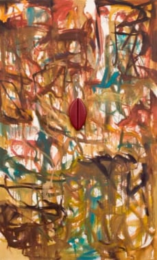 Untitled, 2007. Oil on canvas, 76 x 46-1/4 inches (193 x 116.2 cm). MP 197