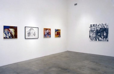 Installation view, 2001. Metro Pictures, New York.