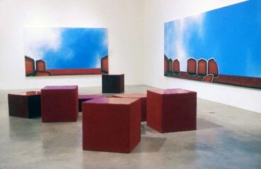 &quot;Opposite Day,&quot; installation view, 1999. Metro Pictures, New York.