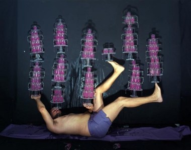 Impossible Balance Act, 2008. Mounted c-print on 6mm sintra, framed, 60 x 75 inches (152.4 x 190.5 cm). MP P-48