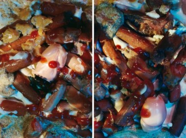 Untitled, 1987. Color photograph, (two panels) 72 x 48 inches. Edition of 6. MP 181