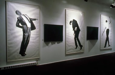 &quot;Men in the Cities,&quot; installation view, 1981. Metro Pictures, New York.