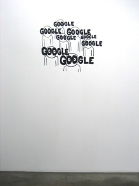 Google, 2009. Wall drawing, 30-1/2 x 36-1/2 inches (74.9 x 90.2 cm). MP 66