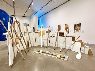 Anna Tsouhlarakis on view in Indigenous Present at the ICA Boston