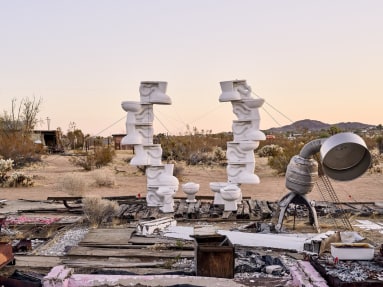 Noah Purifoy in the Los Angeles Times