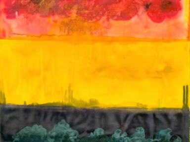 Los Angeles Times | Review: Frank Bowling at Marc Selwyn Fine Art: Discipline meets delight