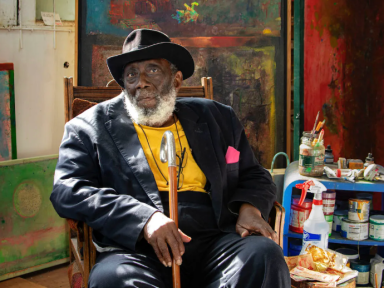 The Art Newspaper | Frank Bowling: &quot;My art isn't about politics, it's about paint&quot;