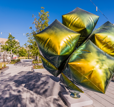 William Cannings: &quot;Cubed&quot; at the Texas Sculpture Walk in Dallas
