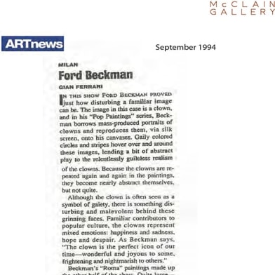 September 1994 ARTnews