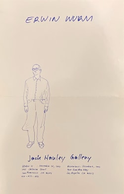 Drawing of man with lump in his pants