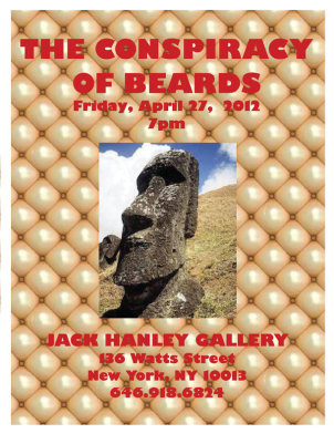poster of easter island head