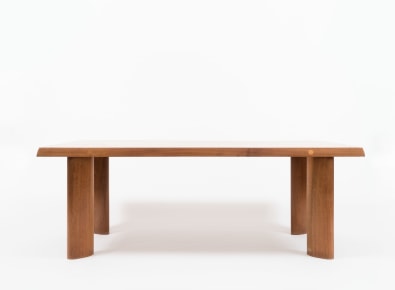 image of Charlotte Perriand "Table à gorges" dining table, c. 1950