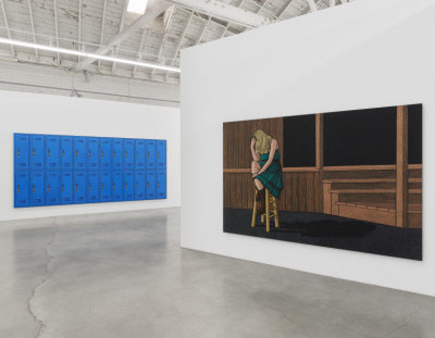 Installation view of Amy Adler's "Audition" at Night Gallery