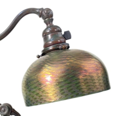Counter-Balance Damascene Desk Lamp