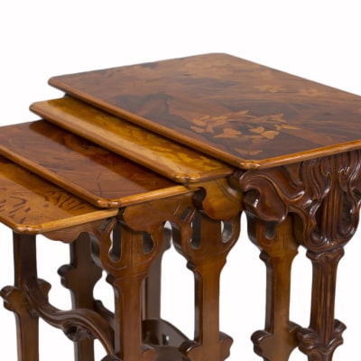 Art Nouveau Nesting Tables