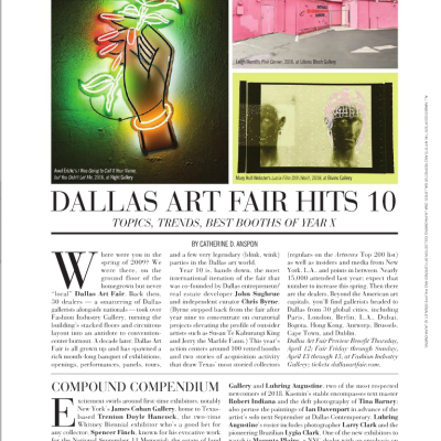 Paper City: Dallas Art Fair Hits 10