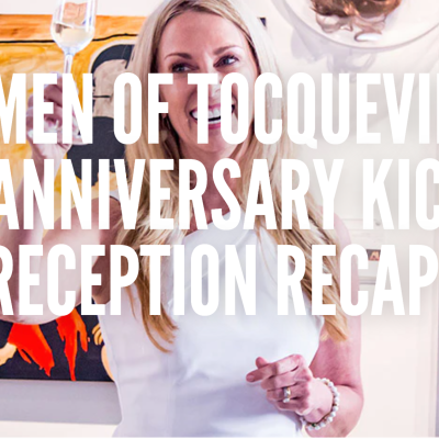 Women Tocqueville 10th Anniversary Kickoff Reception Recap