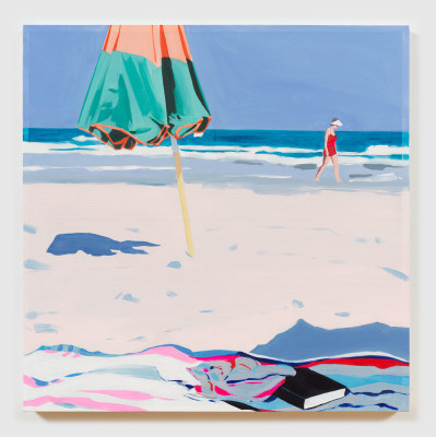 Isca Greenfield-Sanders, Umbrella Beach, 2020