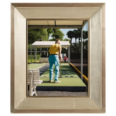 &quot;Shuffleboard&quot; Oil on Panel Painting by Max Ferguson