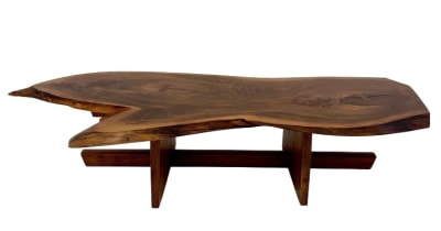 Mira Nakashima Live Edge Coffee Table