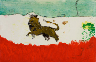 &quot;Lion in Sand&quot;, 2012