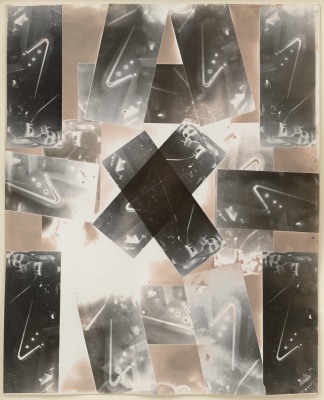 Sigmar Polke, “Paris (Montage with Woman and Beer Glass)”, 1971