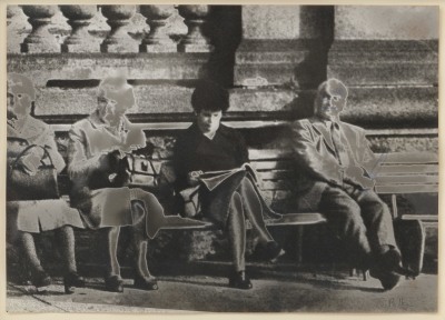 Sigmar Polke, “Untitled (Park Bench)”, 1972