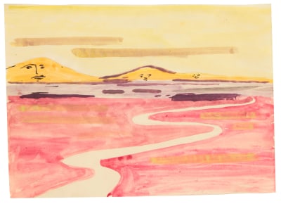 &quot;Untitled&quot;, 1968 Watercolor on paper