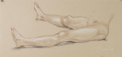 &ldquo;Preparatory drawing for the 1977 painting, &lsquo;Winter&rsquo;&rdquo; 1977