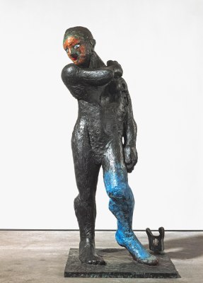 &quot;Apollo&quot;, 1989 Painted bronze, from an edition of 6