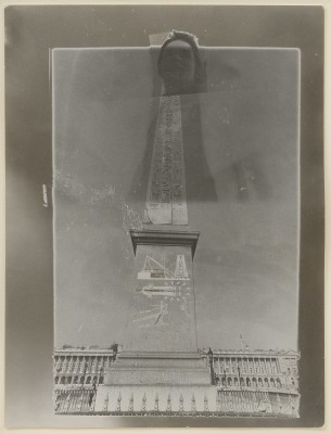 Sigmar Polke, “Paris (Obelisk with Woman’s Head)”, 1971