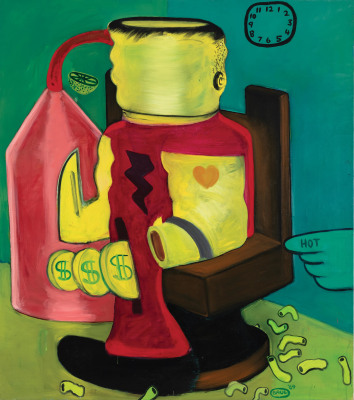 Peter Saul, Electric Chair, 1964