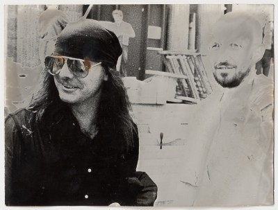 Sigmar Polke, “James Lee Byars, Georg Baselitz”, 1972