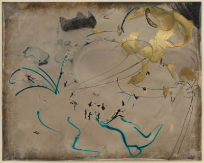 Sigmar Polke, “Untitled (Meissen Teapot)”, 1968/1982