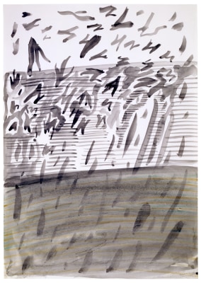 &quot;Untitled (Abstract Composition, Falling Leaves)&quot;, ca. 1969