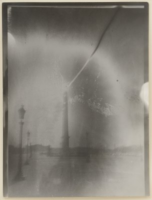 Sigmar Polke, “Paris (Lamp Post)”, 1971