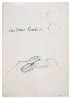 &quot;Berliner Ballen (Berlin Donuts)&quot;, 1965